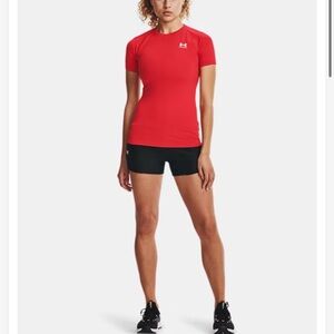 Red compression shirt Under Armor